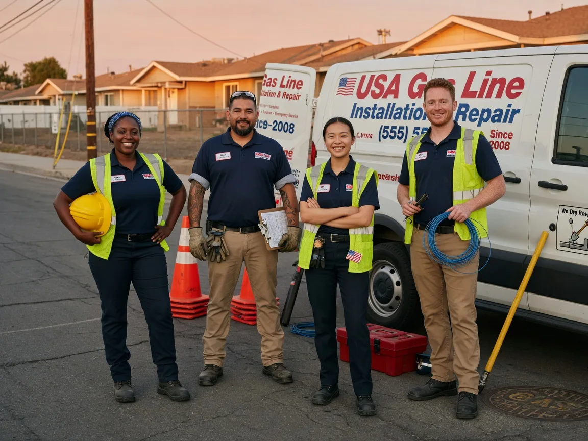 Gas Line Installation company in Olathe, CO